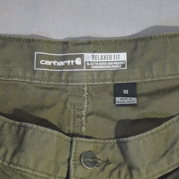 Carhartt Shorts Mens 40 Cargo Brown Rugged Relaxed Work Hike Capsule Preppy - Picture 5 of 12